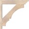 Ekena Millwork Balboa Smooth Traditional Outlooker, Douglas Fir, 5 1/2"W x 26"D x 26"H OUT06X26X26BOA01SDF - alternate 4
